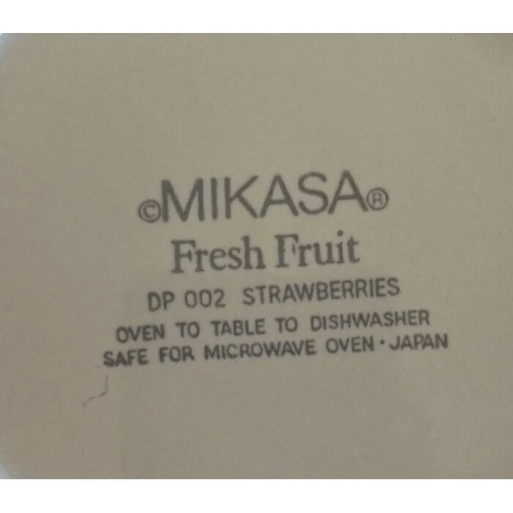 Mikasa set bowls
